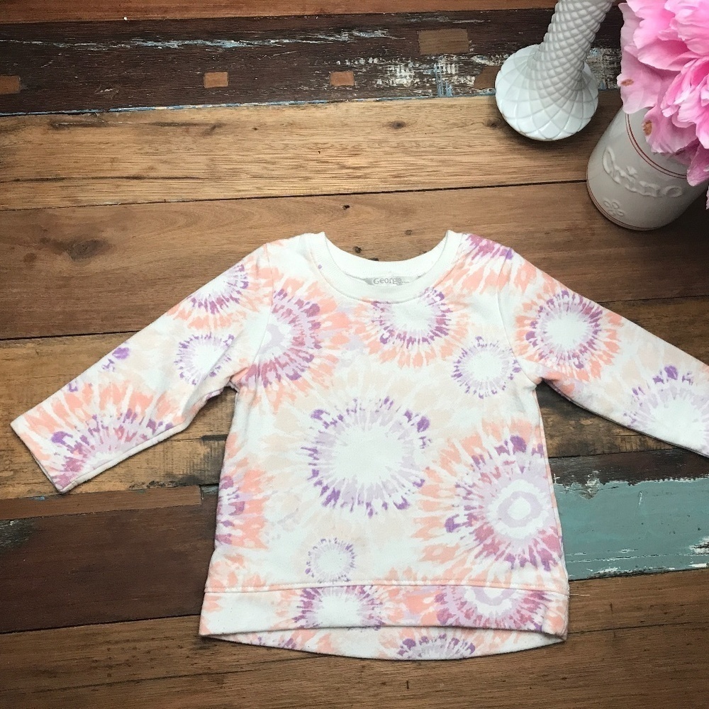 Longsleeve Tie dye Sweater Baby Size 18-24m
